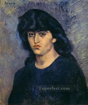 Retrato Suzanne Bloch 1904 Pablo Picasso Pinturas al óleo